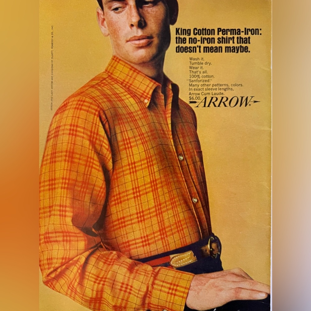 Arrow | Vintage 1970s Magazine Advertisement